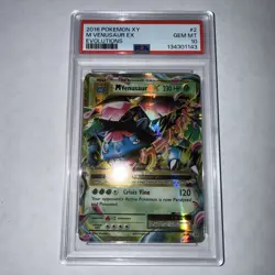2016 Pokemon XY Evolutions Mega Venusaur EX 2/108 PSA 10 GEM MINT - Image 1