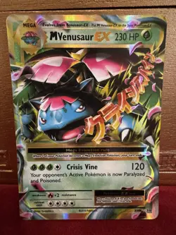M Venusaur EX 2/108 Holo Foil XY Evolutions 2016 Pokemon TCG Card PSA 10 - Image 1