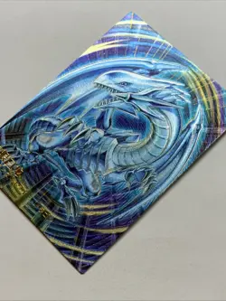 Blue Eyes White Dragon Yugioh Rush Duel Foil Card Holo Anime Ultimate Rare BEWD - Image 3