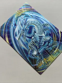 Blue Eyes White Dragon Yugioh Rush Duel Foil Card Holo Anime Ultimate Rare BEWD - Image 4
