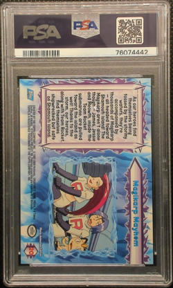 2000 Topps Pokemon - Magikarp Mayhem #20 Rainbow Foil - The Movie 2000 - PSA 6 - Image 2