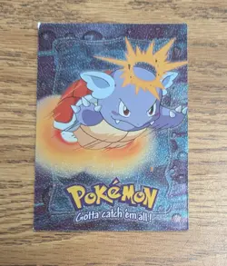 Topps The First Movie Wartortle #08 E8/E12 MP/Moderatly Played Pokemon 2000 Holo - Image 1