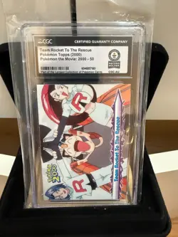 CGC RECORD HOLDER - 2000 Topps Pokemon The Movie - Team Rocket to the Rescue - Image 1