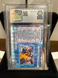 CGC RECORD HOLDER - 2000 Topps Pokemon The Movie - Team Rocket to the Rescue - Image 2