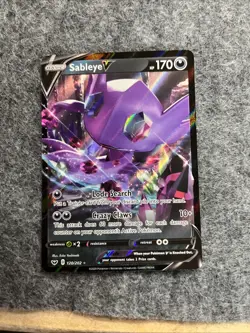 Pokemon - Sableye V - 194/202 - SWSH Sword & Shield - Full Art Card - Image 3