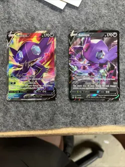 Pokemon - Sableye V - 194/202 - SWSH Sword & Shield - Full Art Card - Image 5