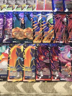 LOT 66 BANDAI JAPAN DRAGON BALL SUPER CARD GAME HOLO / FOIL CARDS + 90 STANDARD - Image 3