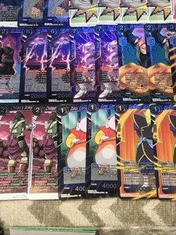 LOT 66 BANDAI JAPAN DRAGON BALL SUPER CARD GAME HOLO / FOIL CARDS + 90 STANDARD - Image 4