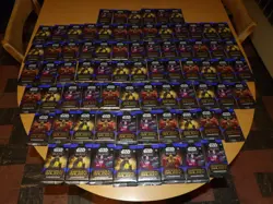 Star Wars Unlimited Shadows Of The Galaxy Booster Lot 1090 Cards ~ 75 Open Packs - Image 1