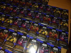 Star Wars Unlimited Shadows Of The Galaxy Booster Lot 1090 Cards ~ 75 Open Packs - Image 5
