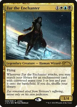 Zur the Enchanter - Foil Promo Judge Gift Cards LP MTG - Image 1