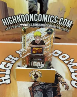 PSA MAGAZINE X KAYOU EXCLUSIVE NARUTO UZUMAKI SEALED PROMO CARD NM - Image 1