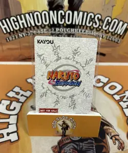PSA MAGAZINE X KAYOU EXCLUSIVE NARUTO UZUMAKI SEALED PROMO CARD NM - Image 2