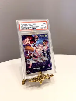 2024 ONE PIECE PROMOS PSA MAGAZINE EXCLUSIVE #060 MONKEY D. LUFFY PSA 10 - Image 2