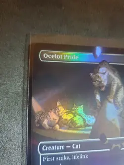 MTG English Ocelot Pride (Borderless) NM Foil Modern Horizons 3 MH3 - Image 2