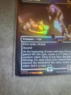 MTG English Ocelot Pride (Borderless) NM Foil Modern Horizons 3 MH3 - Image 5