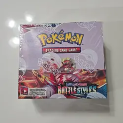 Sealed Pokemon TCG Sword & Shield Battle Styles Booster Box English New Sealed - Image 1