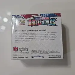 Sealed Pokemon TCG Sword & Shield Battle Styles Booster Box English New Sealed - Image 3