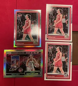 Panini Donruss + Chronicles 2025 Caitlin Clark card lot WNBA (4) - Image 1