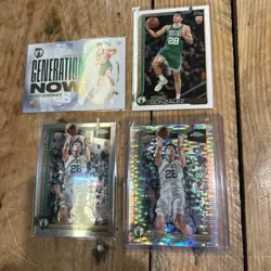 2025-26 Topps Hugo Gonzales Rookie Card Lot - 4 Cards Bulk (RC) Celtics - Image 1