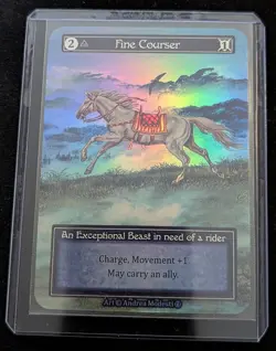 Sorcery Contested Realm - Fine Courser FOIL - - Arthurian Legends - Pack Fresh! - Image 4