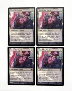 MTG MAGIC THE GATHERING 4X NOT OF THIS WORLD TRIBAL INSTANT RISE OF ELDRAZI ♨ - Image 1