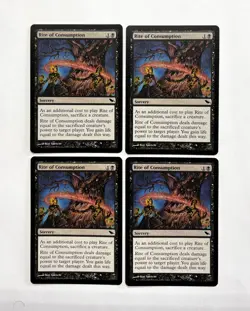 MTG MAGIC THE GATHERING 4X RITE OF CONSUMPTION SHADOWMOOR SORCERY ♨ - Image 1