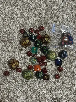 Big Lot Of MTG Spindown 20 sided Dice different sets!!! All Kinds Of Dice - Image 1
