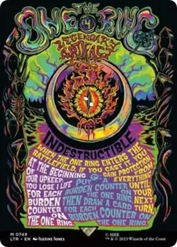 MTG English The One Ring (Borderless Poster) NM Normal - Image 1