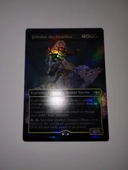 1x Felothar the Steadfast (Borderless) NM Foil MTG Tarkir: Dragonstorm - Image 2