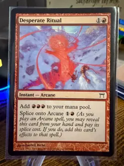Magic the Gathering MTG Desperate Ritual Champions of Kamigawa 435 - Image 1