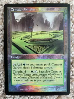 MTG Centaur Garden (Odyssey) FOIL - Image 1