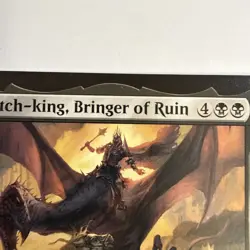 Witch-king, Bringer of Ruin Universes Beyond: the Lord of the Rings Regular NM - Image 3