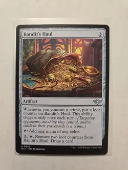 Bandit's Haul - Outlaws of Thunder Junction - LP - Uncommon - Artifact - MTG - Image 1