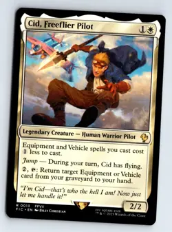 Cid, Freeflier Pilot -Commander: FINAL FANTASY - Image 1