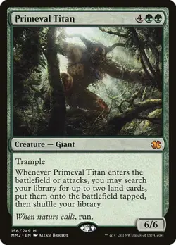 Primeval Titan Modern Masters 2015 MP MTG - Image 1