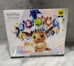 POKEMON TCG PRISMATIC EVOLUTIONS ELITE TRAINER BOX NEW SEALED CASE OF 4!!!🔥🔥🔥 - Image 4