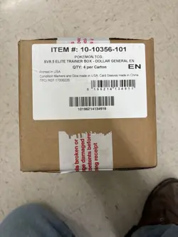 Prismatic Evolution Pokemon Elite Trainer Box Case of 4 ETBs Dollar General - Image 1