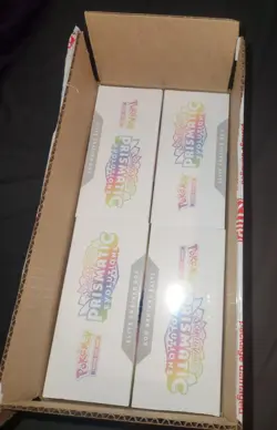 Prismatic Evolutions Pokemon Center Elite Trainer Box Sealed Case of 4 ETBs - Image 3