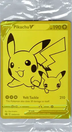 Pikachu V - SWSH145 SWSH: Sword & Shield Promo Cards - Pokemon Card - Sealed - Image 1