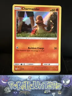Pokemon Card Charmander 4/18 Detective Pikachu Holo Rare NM - Image 1