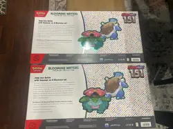 2x Pokemon TCG: 151 Blooming Waters Premium Collection Sealed boxes 2 Count - Image 2