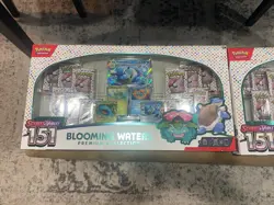 2x Pokemon TCG: 151 Blooming Waters Premium Collection Sealed boxes 2 Count - Image 3