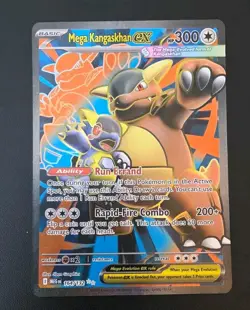 Pokemon Mega Kangaskhan EX 164/132 Ultra Rare Mega Evolution NM Condition - Image 1