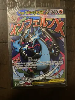 Sealed Charizard Promo Pokemon With Sleeves From Phantasmal Flames UPC. #2 - Image 2