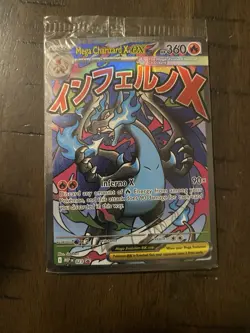 Sealed Charizard Promo Pokemon With Sleeves From Phantasmal Flames UPC. #2 - Image 4