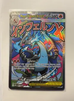 Mega Charizard X EX 023 Me: Mega Evolution Promo Holo Promo Pokemon TCG 360 HP - Image 3