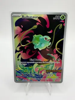 Bulbasaur 2025 Pokemon Mega Evolution #133/132 Stamped Promo - Image 1