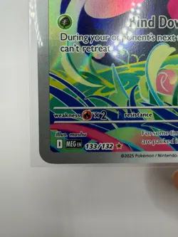 Bulbasaur 2025 Pokemon Mega Evolution #133/132 Stamped Promo - Image 5