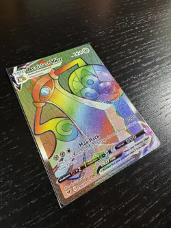 Aegislash VMAX 190/185 Rainbow Secret Rare Vivid Voltage Pokemon TCG N - Image 3